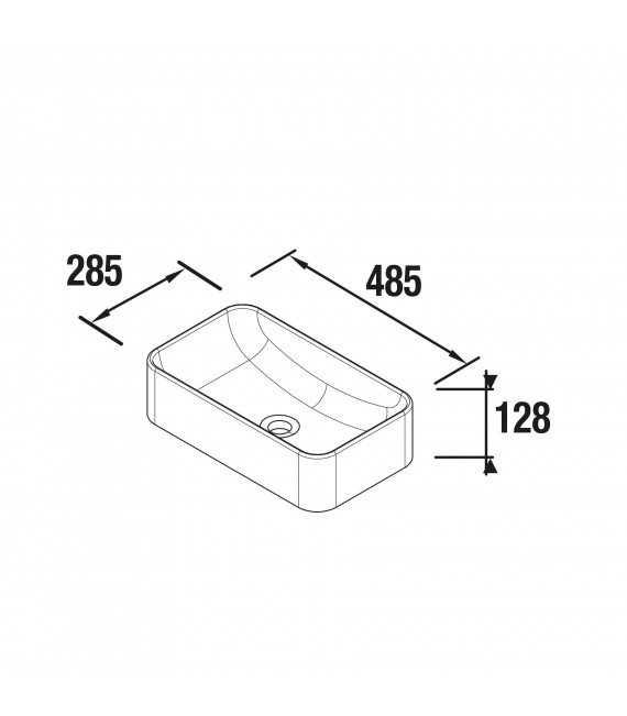 SALGAR 21739 SENSATION Lavabo Para Encimera