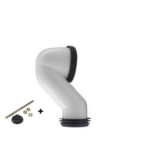 ROCA AV0007700R Codo Evacuación Vertical 210 mm