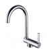CLEVER 61105 Grifo Fregadero Caño Abatible