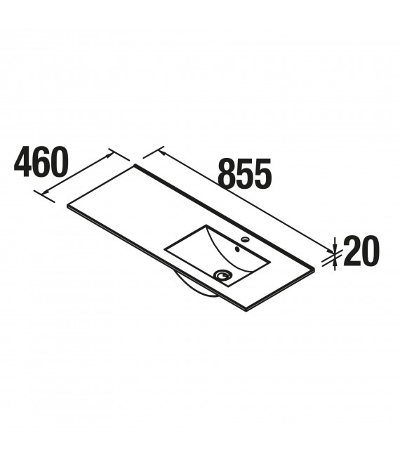 SALGAR 85059 NOJA 855 Conjunto Mueble Roble Eternity