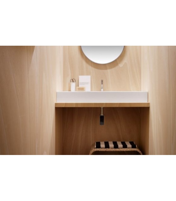 BATHCO 6005 LUENA Lavabo Cuadrado Solid Surface