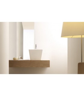 BATHCO 4059 GENOVA-B Lavabo Porcelana Cuadrado Alto