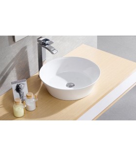 BATHCO 4087 VOLTA 42 Lavabo Encimera redondo