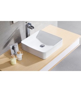 BATHCO 4090 NILO 40 Lavabo encimera cuadrado