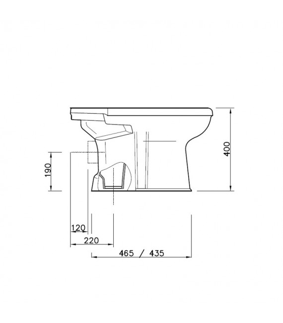 SANITANA REGINA Taza Para Inodoro