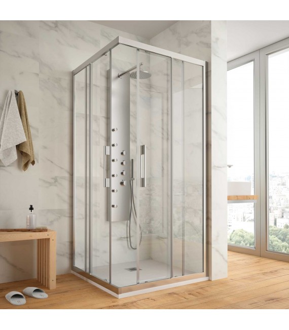SALGAR CLEAR Mampara Cuadrada De Ducha