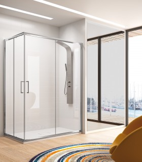 KASSANDRA BEL-LA Mampara Ducha Angular