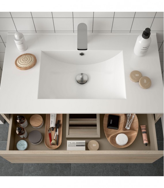 SALGAR NOJA Mueble+Lavabo Roble Caledonia