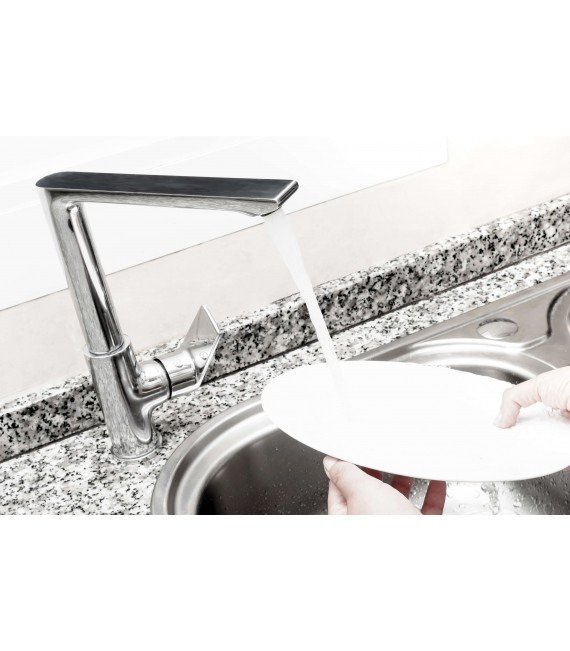 CLEVER 60113 Monomando Fregadero Caño Fundido Ec3 Agora Xtreme