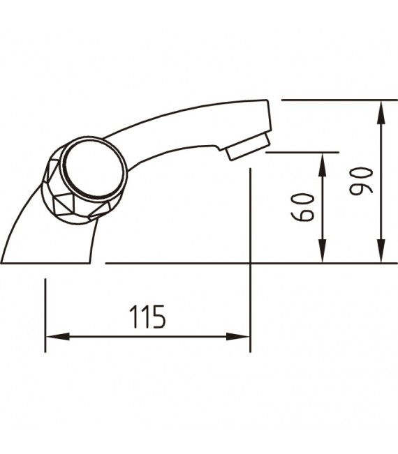 CLEVER 96084 Bm Lavabo 60 With2 Guayama