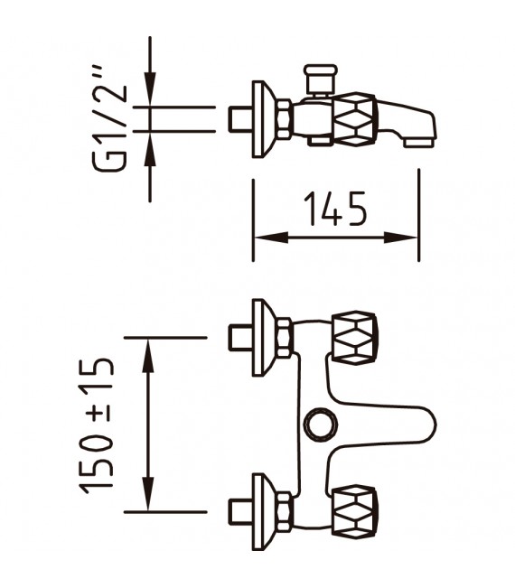 CLEVER 96086 Bm Baño-Ducha With2 Guayama