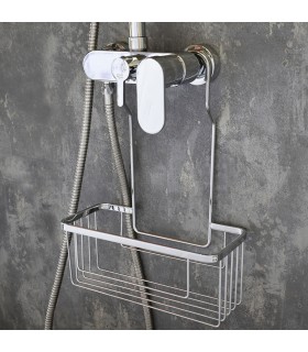 LLAVISAN L133924 SOLANO Cesta Ducha portagel sin taladros