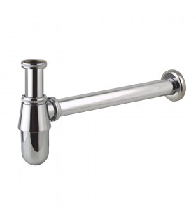 LLAVISAN L182564 Sifón de lavabo de Botella de latón