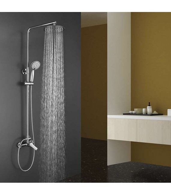 LLAVISAN L124314 SIOUX ROUND PLUS Columna Ducha monomando