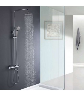 LLAVISAN L125574 ROUND PLUS Columna Ducha termostática Con Caño