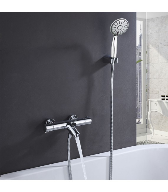 LLAVISAN L155724 BONN Grifo Ducha termostática latón