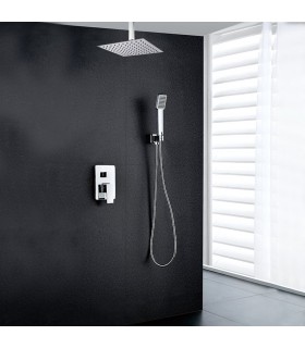 LLAVISAN L154484 CHEROKEE Grifo de empotrar monomando Cuadrada Techo Cromo