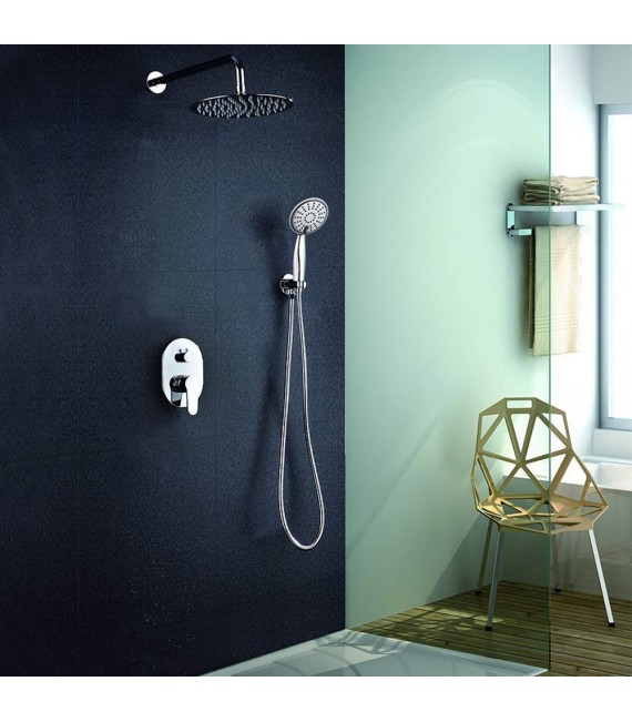 LLAVISAN L155624 SIOUX Grifo de empotrar monomando Redondo Pared