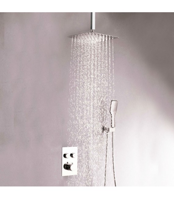 LLAVISAN L154464 Grifo de empotrar termostática Pulsar Techo