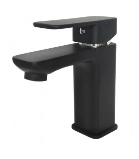 LLAVISAN L153934 CHEROKEE Grifo de lavabo negro mate