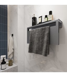 LLAVISAN L305824 KAREY Secatoallas toallero eléctrico aluminio