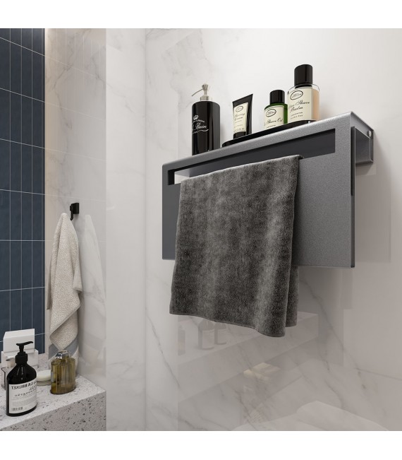 LLAVISAN L305824 KAREY Secatoallas toallero eléctrico aluminio