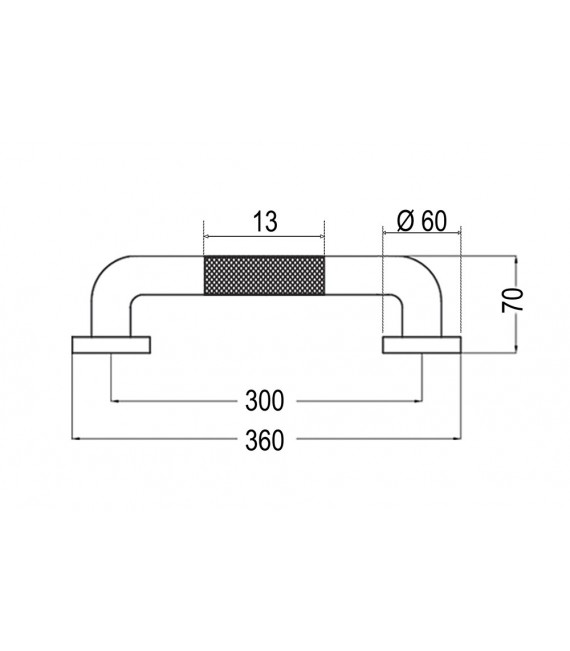 LLAVISAN L145402 Asa seguridad antideslizante 30cm