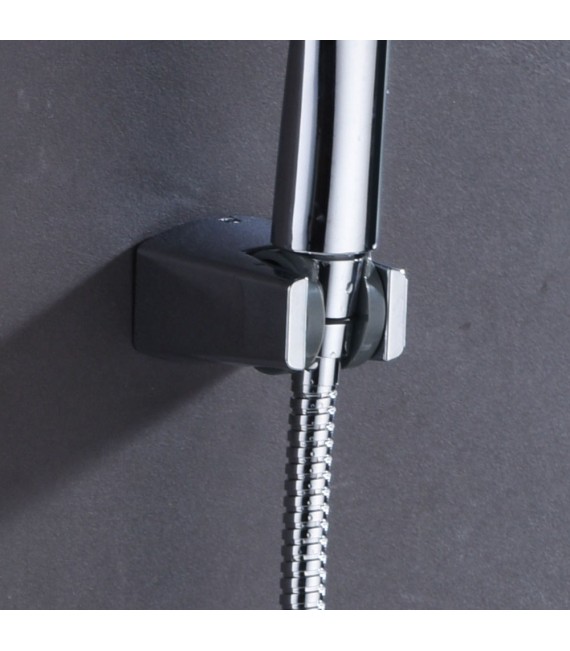 LLAVISAN L293983 Soporte ducha Cónico Cromo en ABS