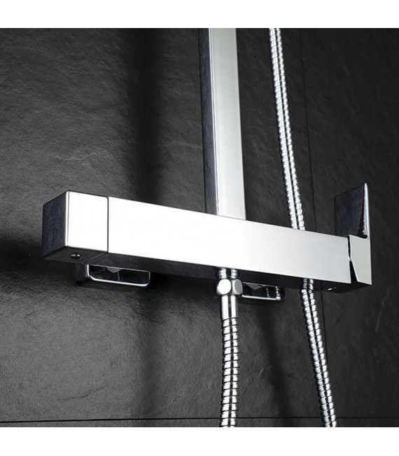 LLAVISAN L122354 CHEROKEE Dual Quad Columna Ducha monomando