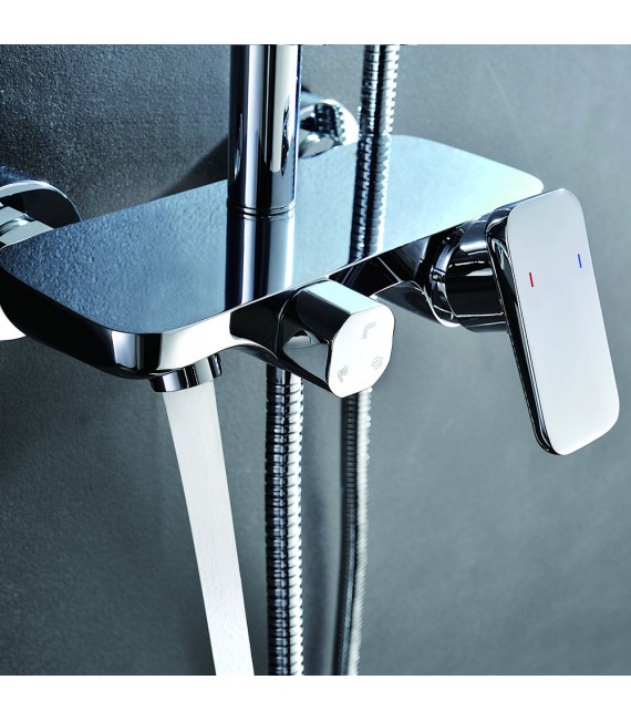 LLAVISAN L124124 DUAL QUAD Columna Ducha monomando