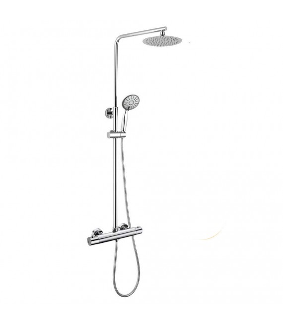 LLAVISAN L124174 ROUND Columna Ducha termostática Tacto Frío