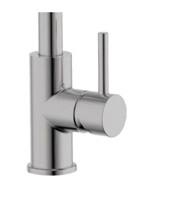 LLAVISAN L163134 VERONA Grifo de cocina monomando acero cepillado