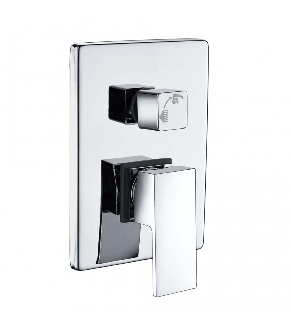 LLAVISAN L154484 CHEROKEE Grifo de empotrar monomando Cuadrada Techo Cromo