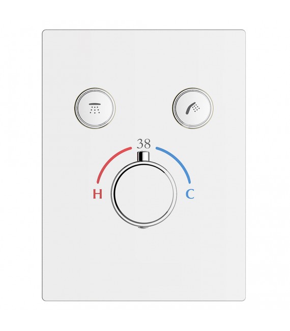 LLAVISAN L154474 Grifo de empotrar termostática Pulsar Pared