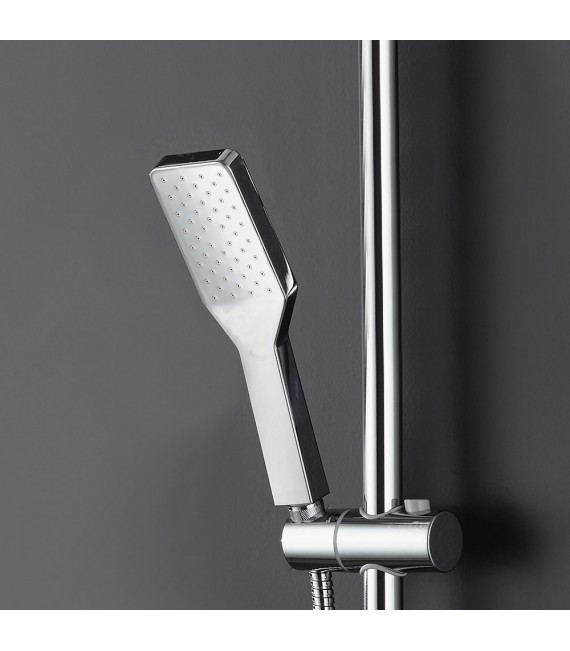 LLAVISAN L115341 MALTA Maneral Ducha cuadrado 1 posición