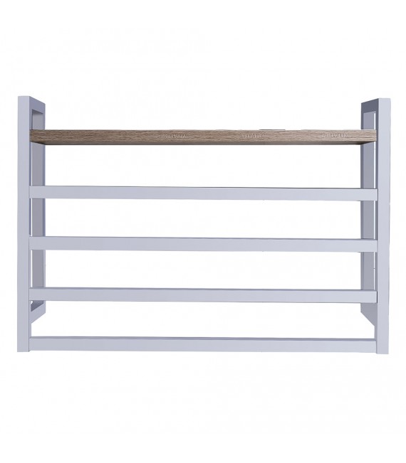 LLAVISAN L305844 FUSSION Secatoallas toallero eléctrico blanco mate