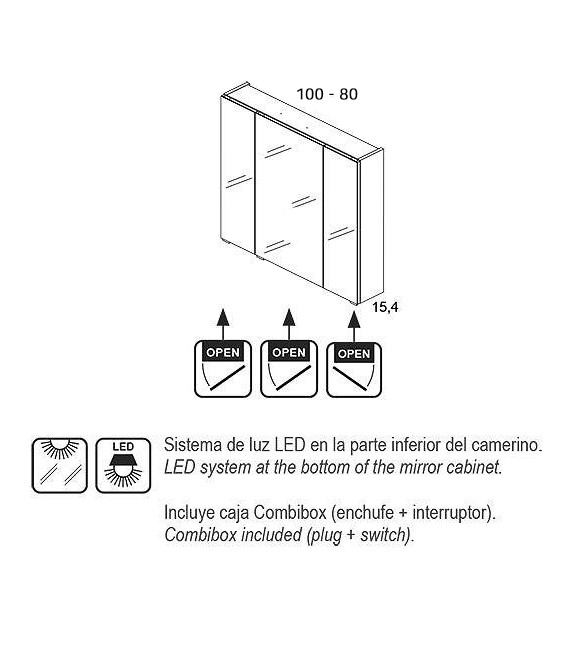 ROYO APOLO Camerino 3 Puertas