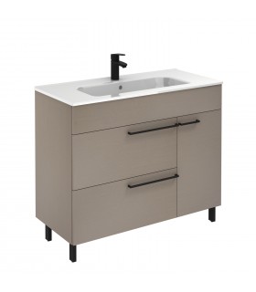 ROYO CONFORT Mueble+Lavabo Fumé Arenado