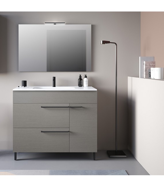 ROYO CONFORT Mueble+Lavabo Fumé Arenado