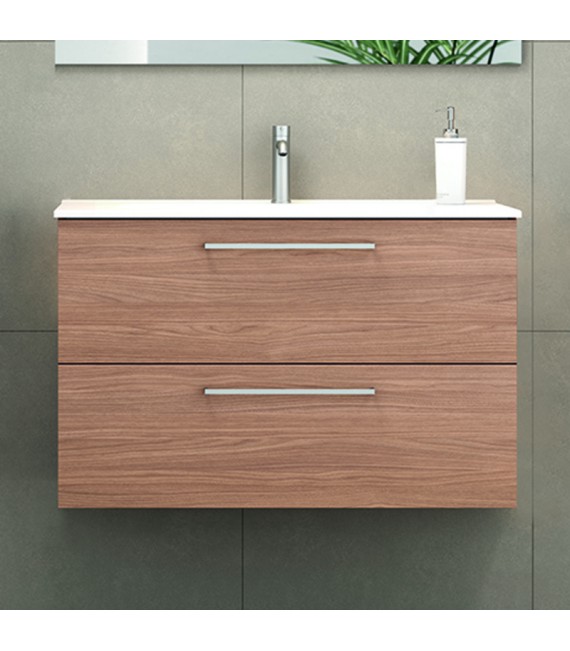 ROYO EASY Mueble+Lavabo Nogal Arenado