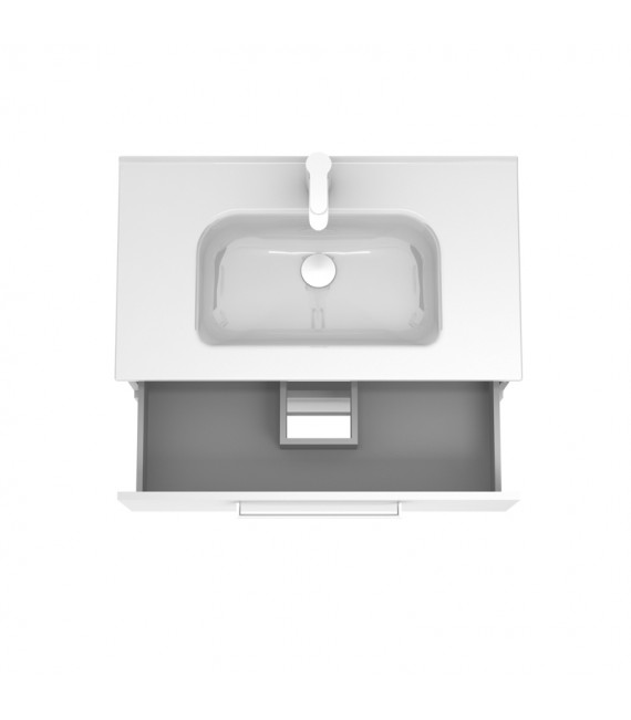 ROYO EASY Mueble+Lavabo Blanco Brillo