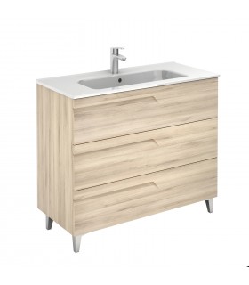 ROYO VITALE Mueble+Lavabo 3 Cajones F-46 cms Beige Nature