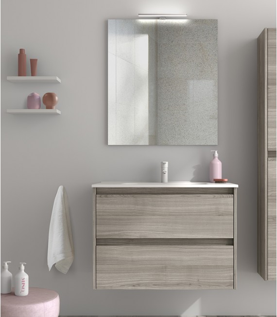 ROYO SANSA Conjunto 2 Cajones Gris Arenado