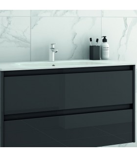 ROYO SANSA Mueble+Lavabo 2 Cajones Antracita