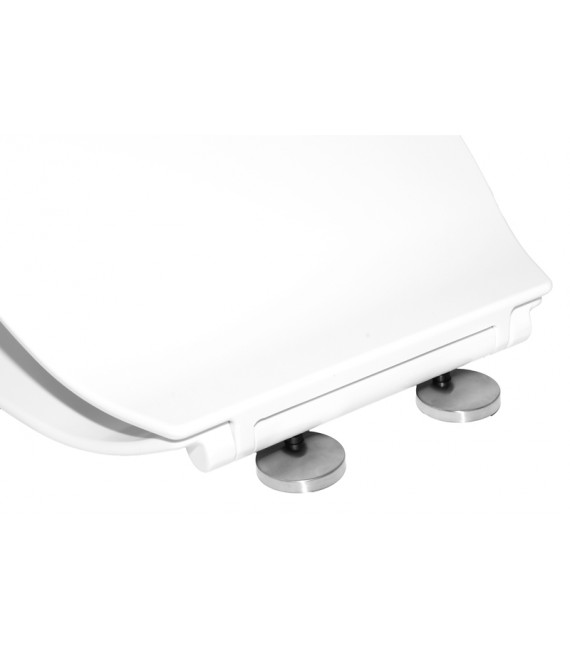 SANITANA MPTD4E10C0 MUNICH Tapa Slim Caída Amortiguada Blanco