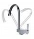 CLEVER 60152 Monomando Fregadero Caño Abatible Ec3 Chef Square