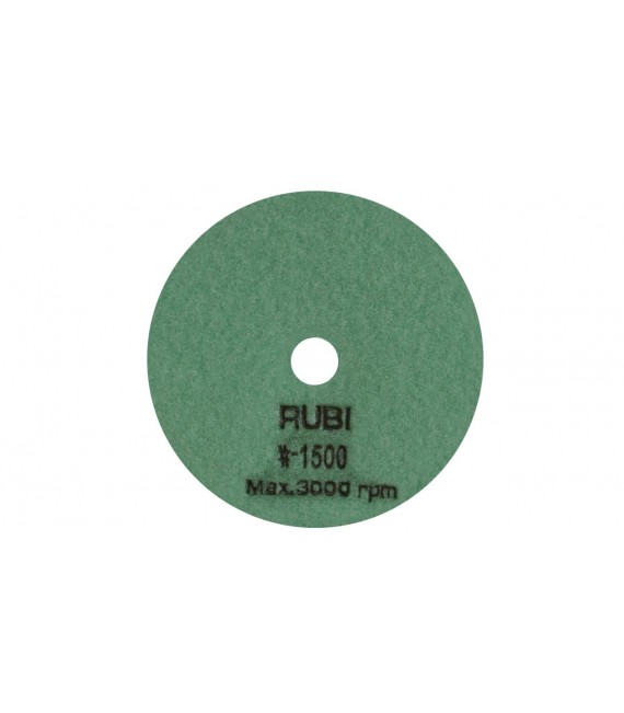 RUBI 62975 Disco Flexible Diamantado Para Pulir Ø100 mm - Grano 1500