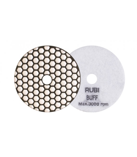 RUBI 62977 Disco Flexible Diamantado Para Abrillantar Ø100 mm - Buff BL