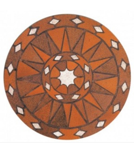 GRES DE NAVA Rosetón SEPULVEDA