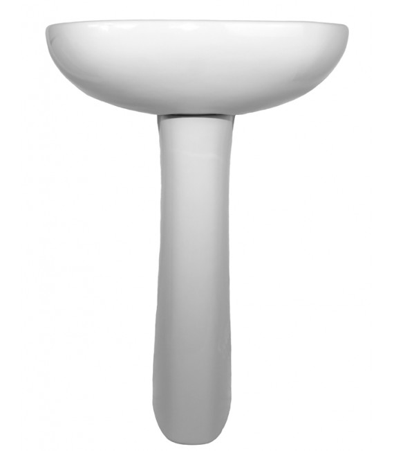 POLO Lavabo Con Pedestal